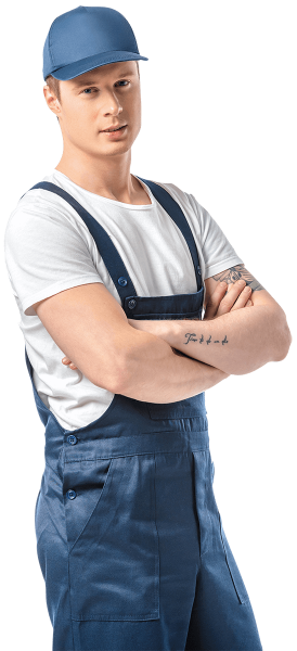 harco movers - mover in uniform posing