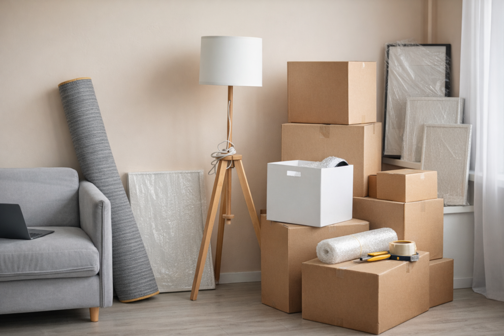 Boxes - movers in dubai marina