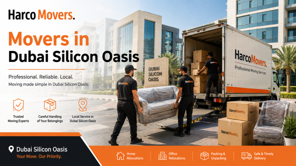Movers in Dubai Silicon Oasis - Harco Movers